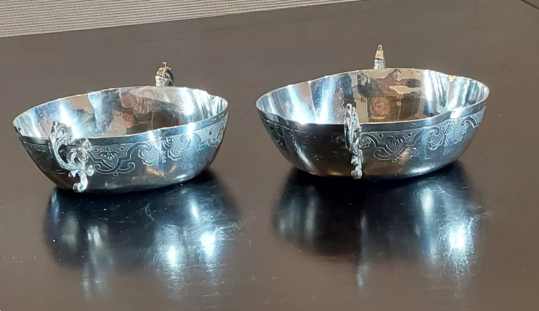 2 Weinprobierschalen
