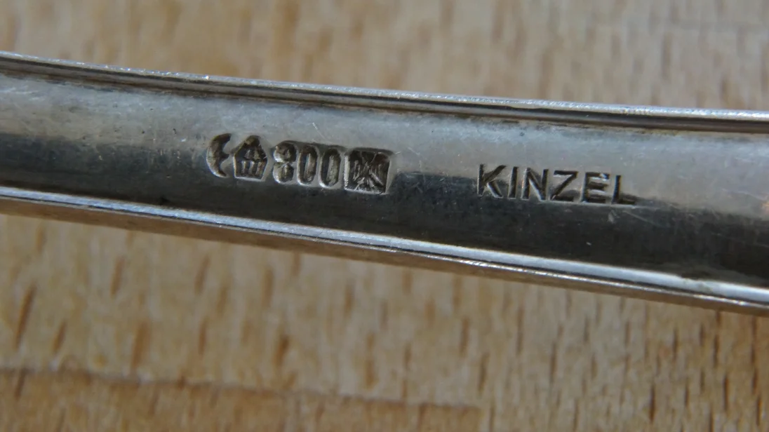 Punze Suppenlöffel klein