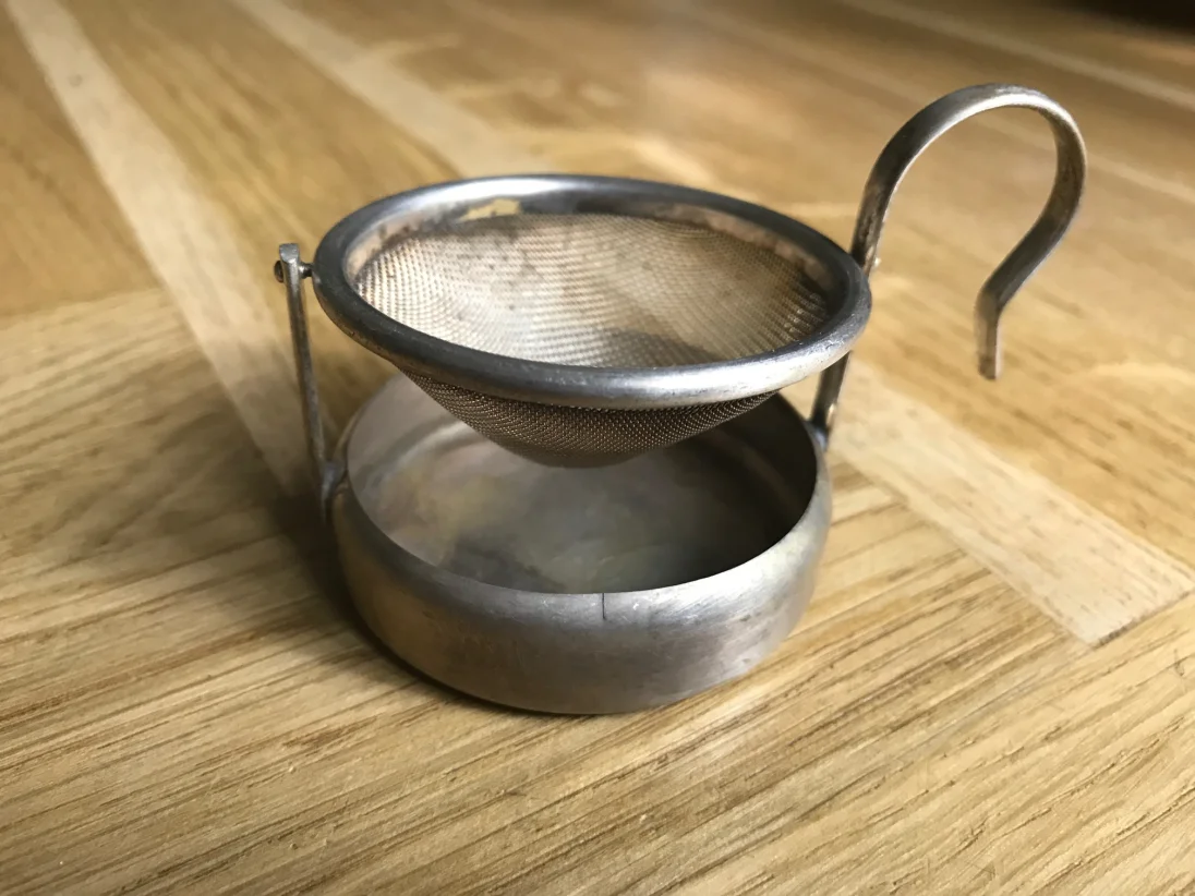 Teesieb ohne Stempel