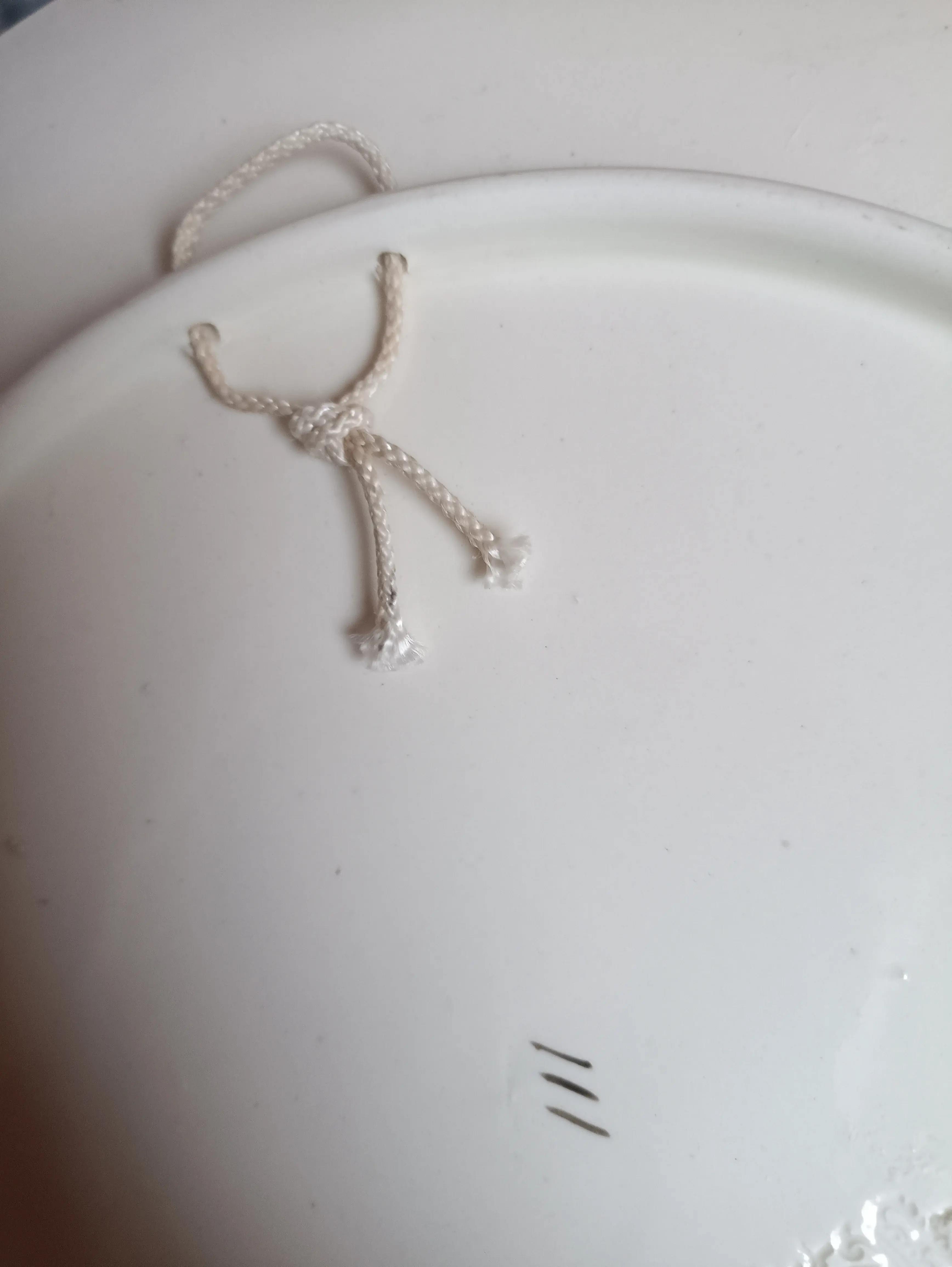 Es handelt sich um Wandteller