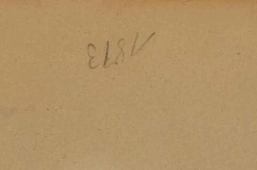 Jahreszahl auf Rueckseite