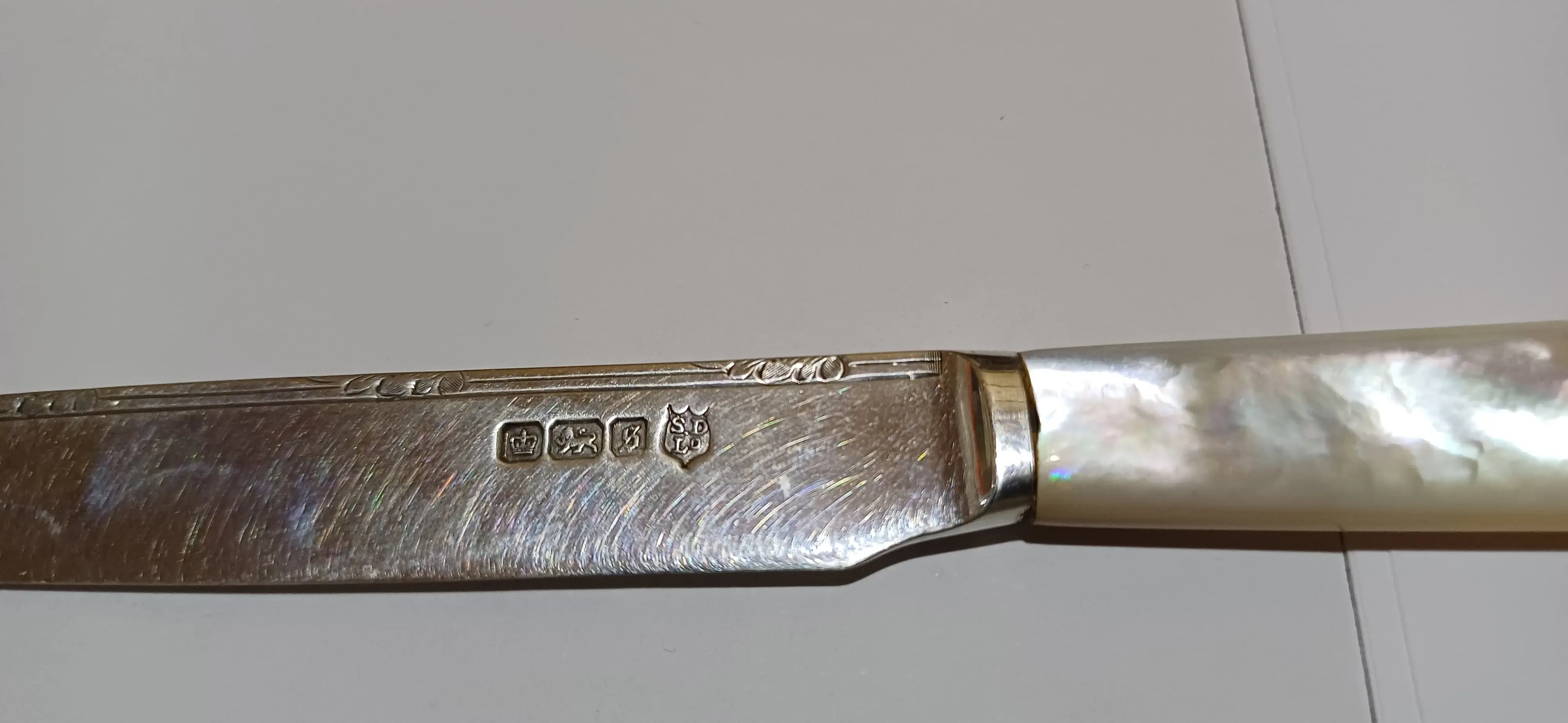 Punzierung Messer