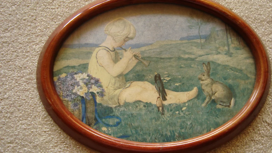 2. Bild: Mädchen mit Blockflöte (1)