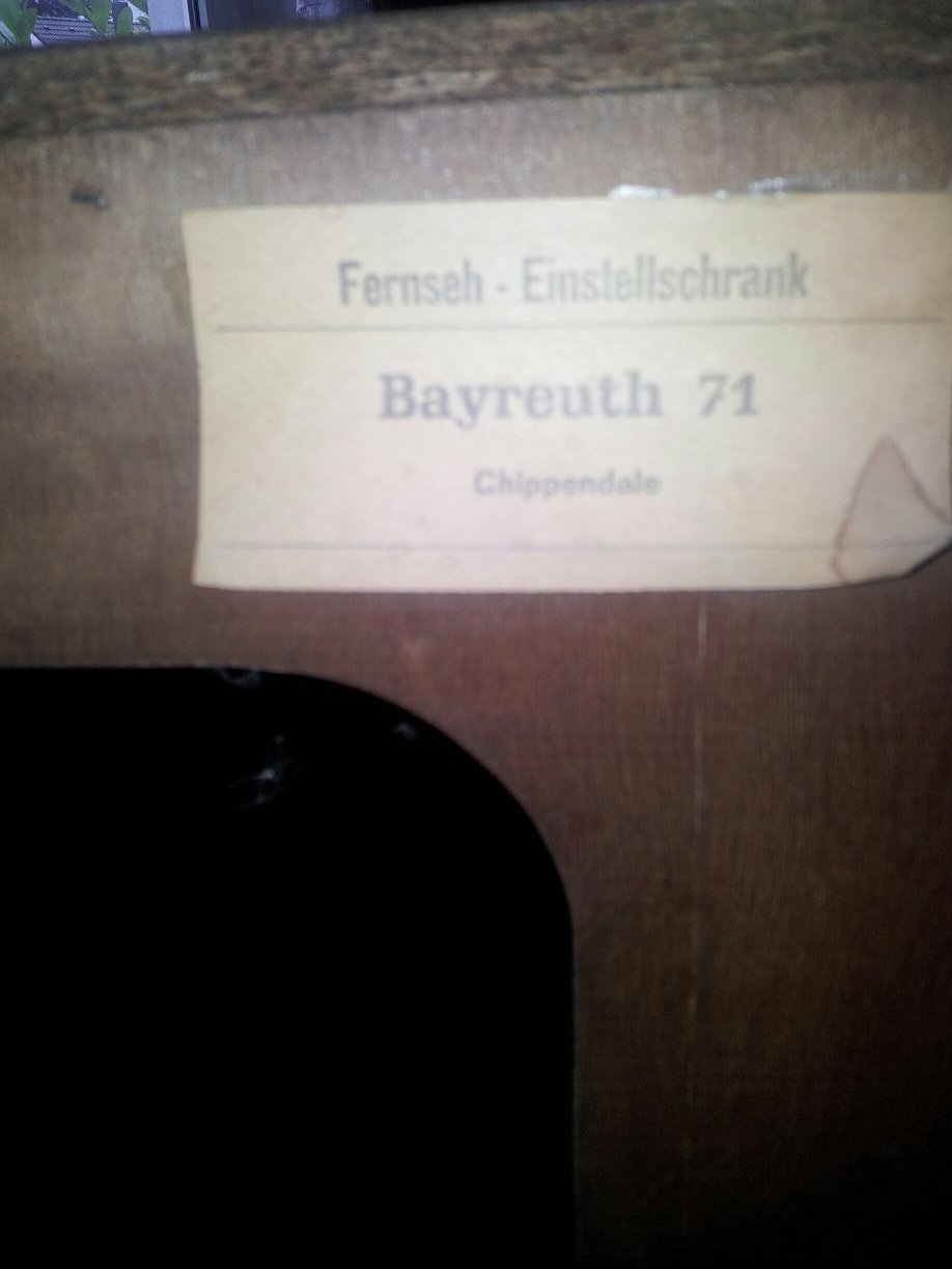 TV Schrank Zettel