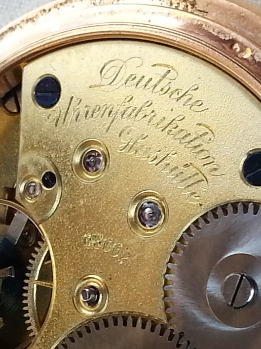 Deutsche Uhrenfabrikation Glashütte 68667