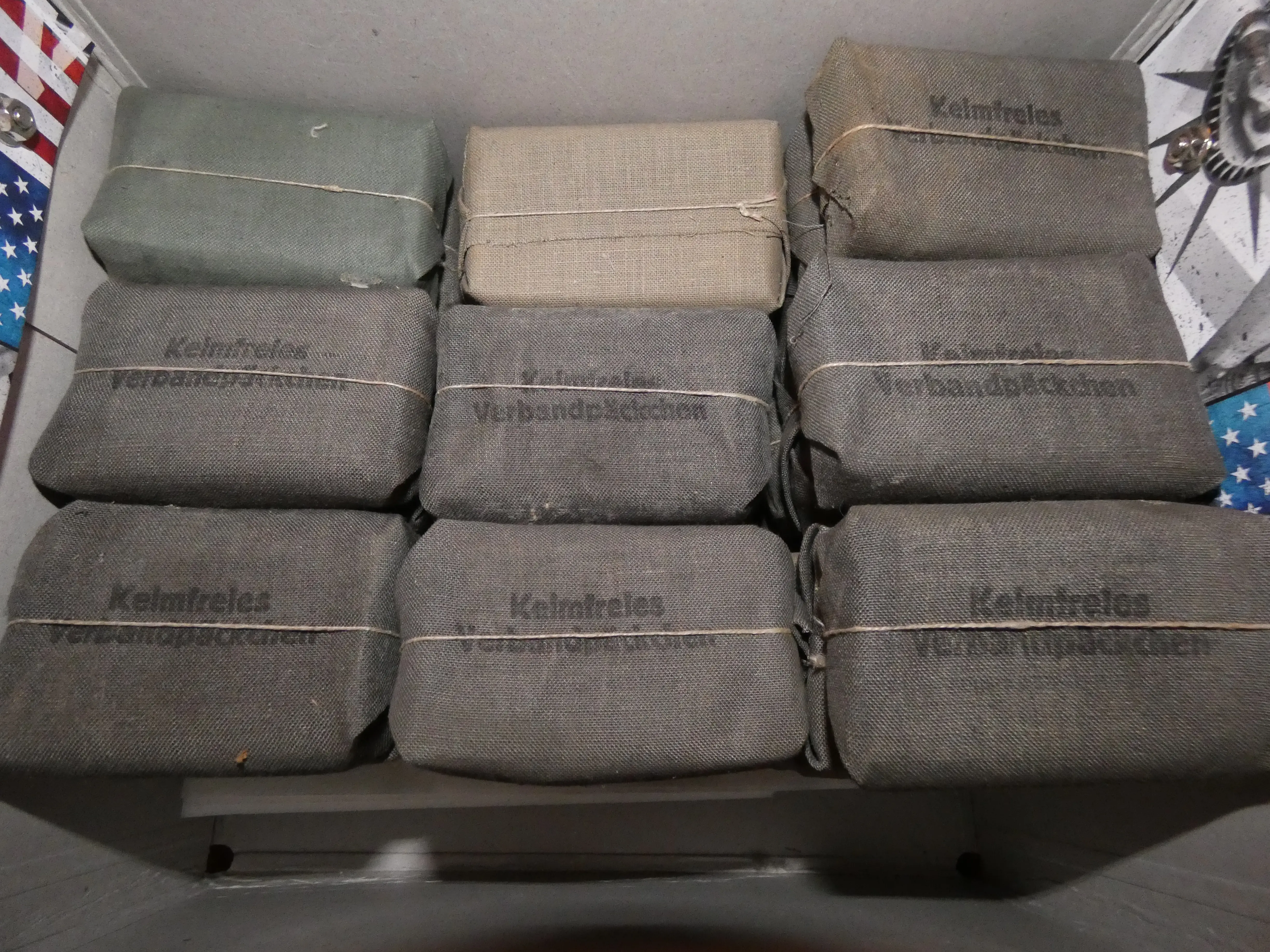 Keimfreie Verbandspäckchen