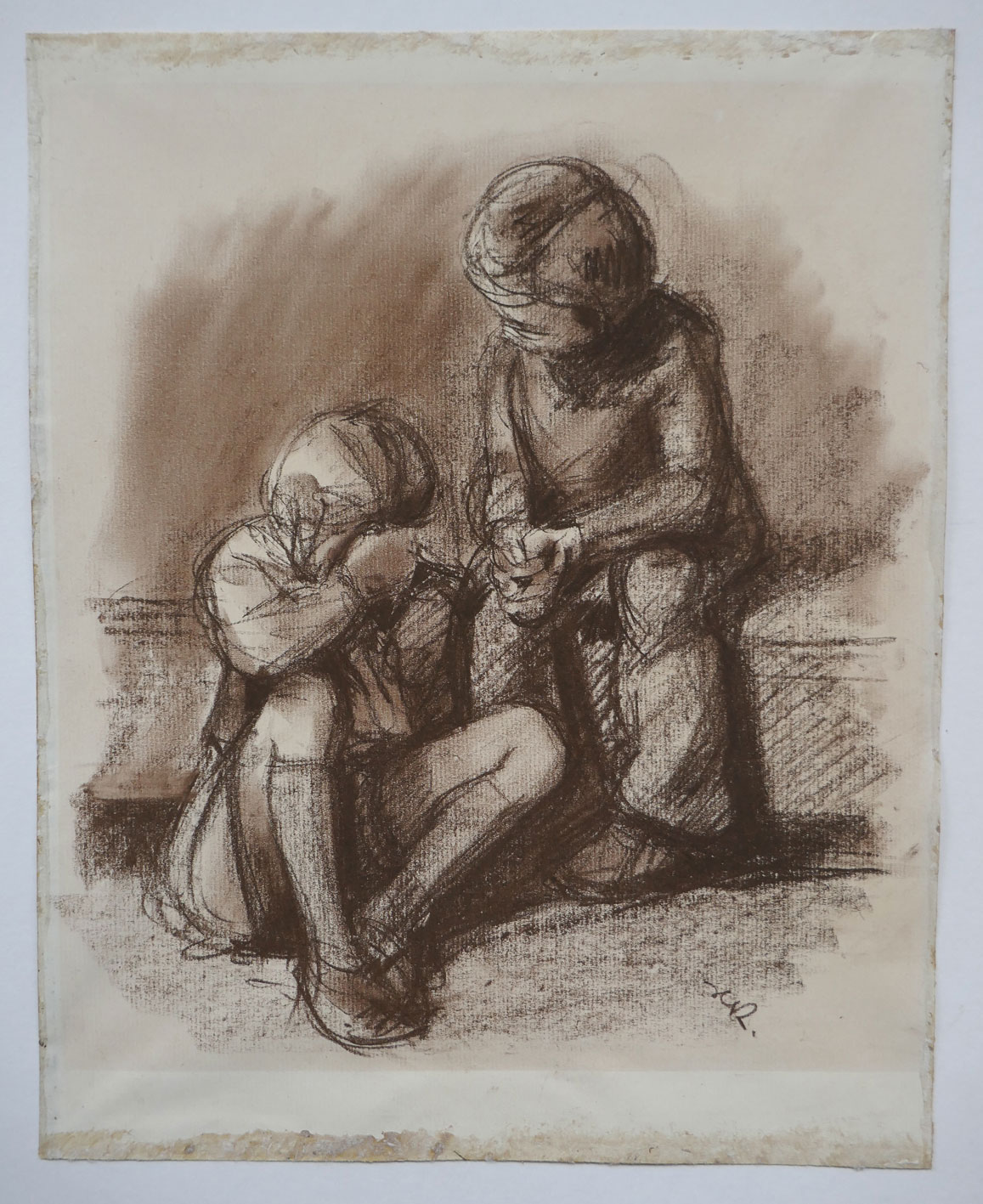 Das Blatt im Ganzen (war eingeklebt)