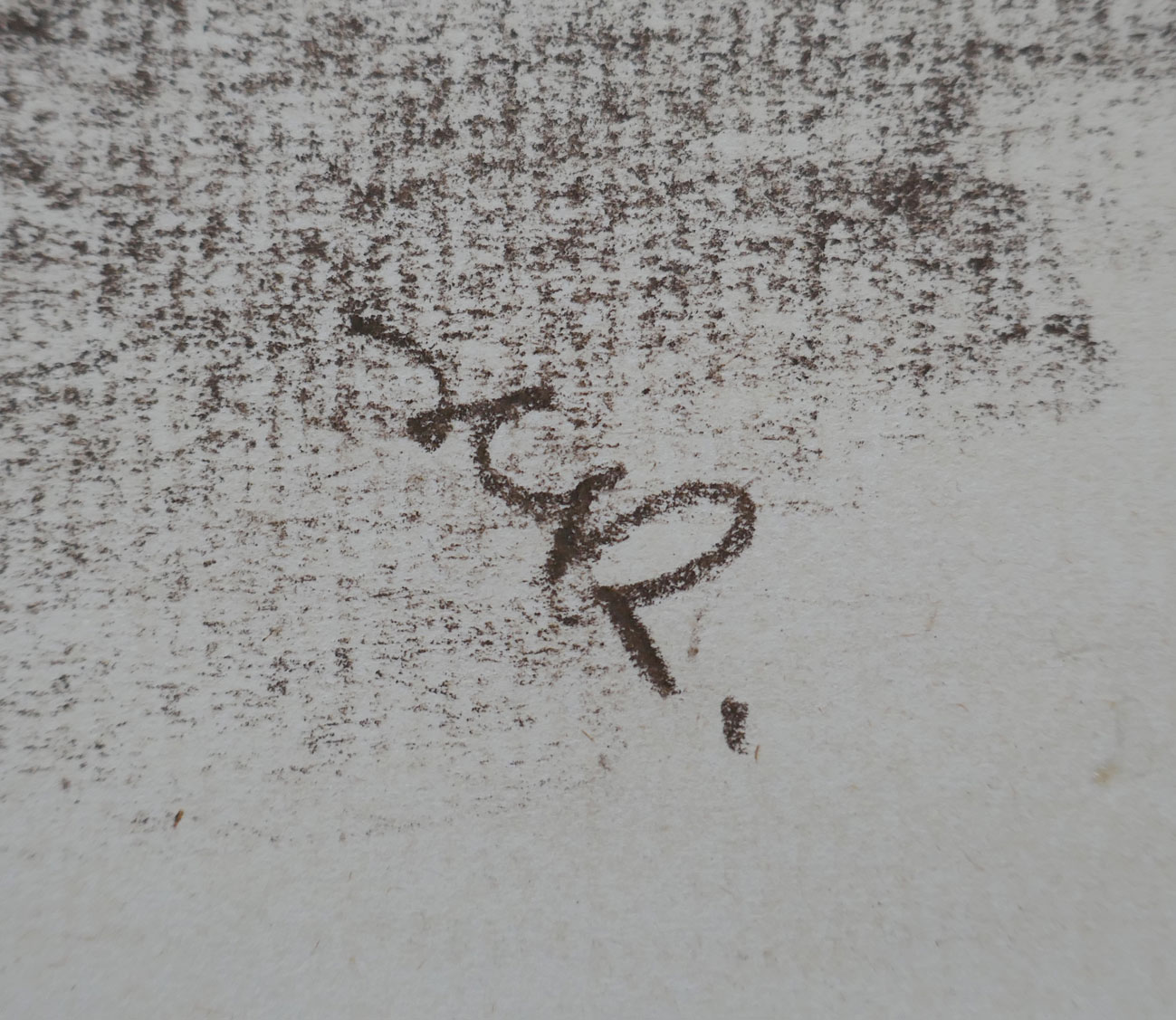 Monogramm auf Vorderseite