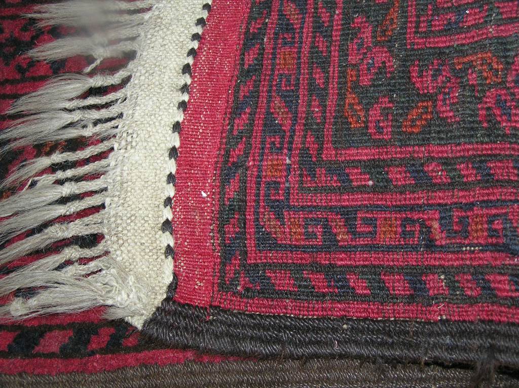 Teppich rot ca. 210 x 100 cm