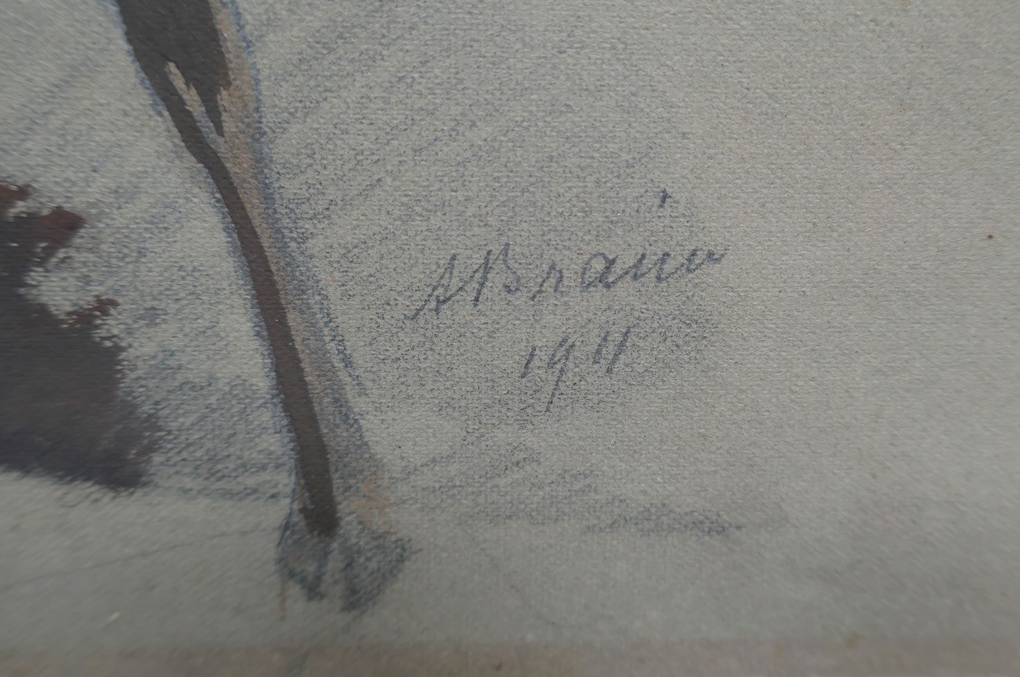 Signatur &amp; Datierung