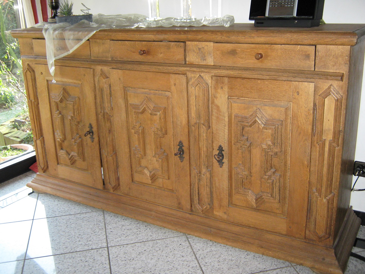 Den hab ich, Oberschrank im Keller...