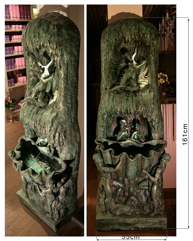 Front Bronze Foutain