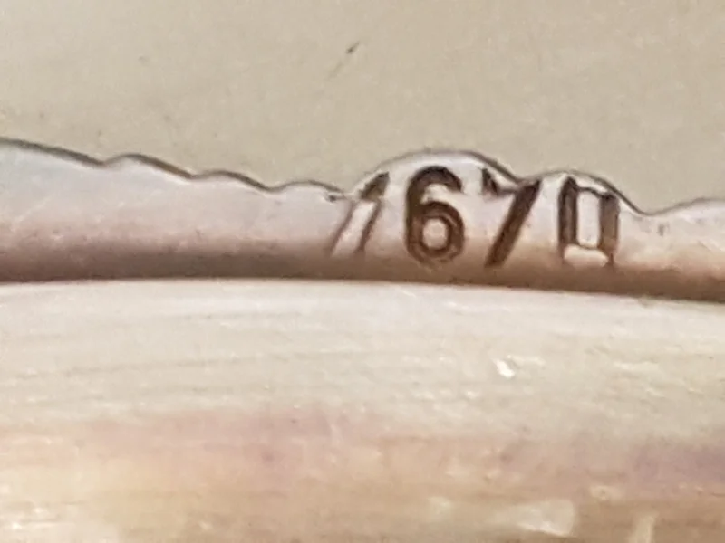 eckiges Tablet Randverzierung Stempel