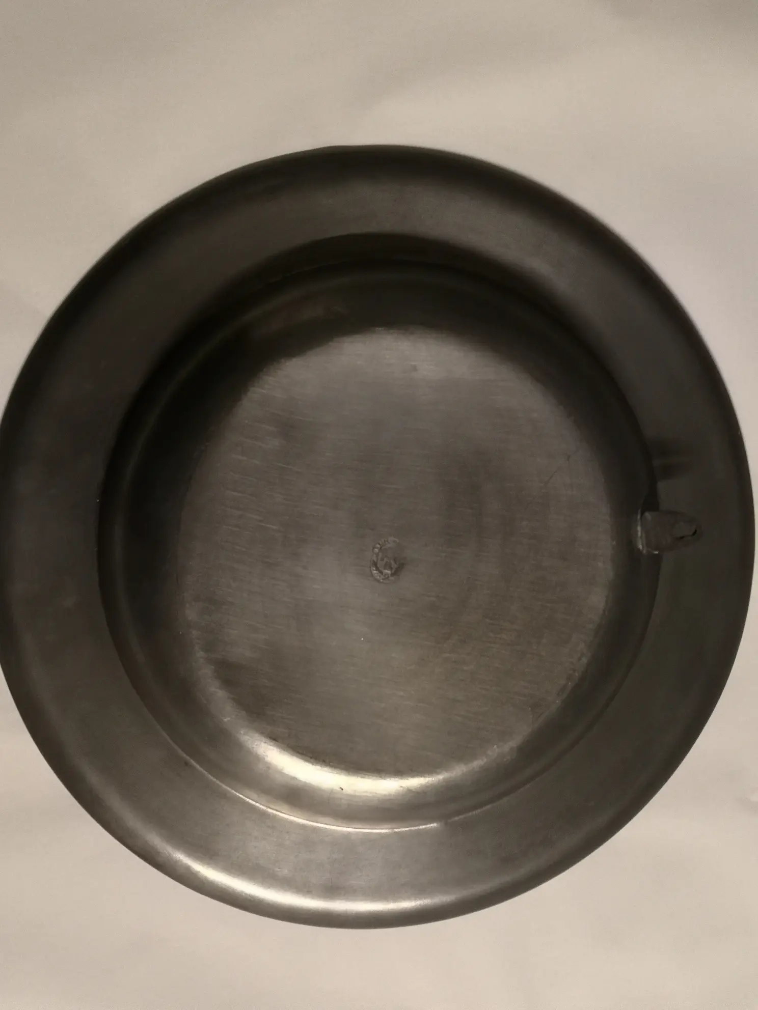 Wandteller Rückseite