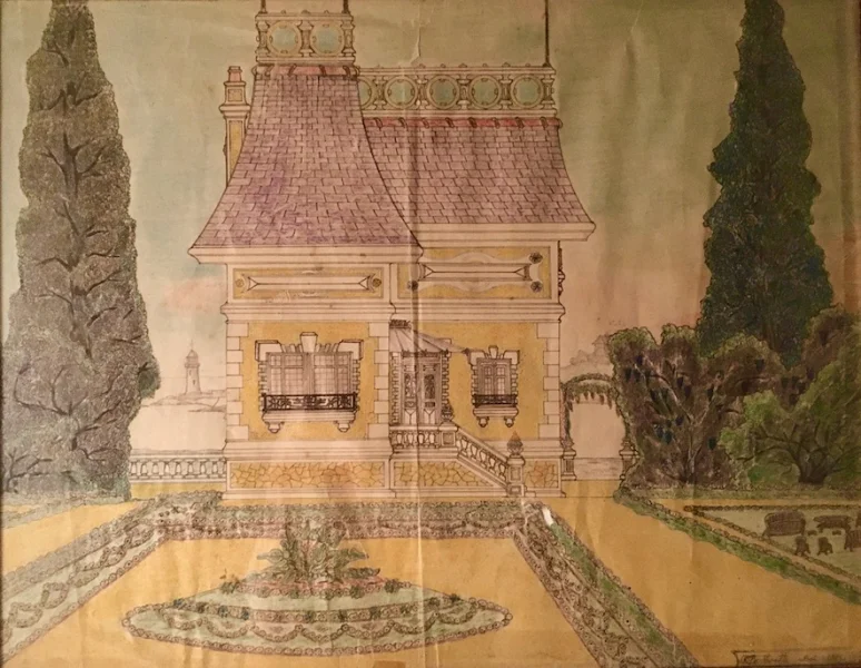 Aquarelle - HAUS IN GELB .jpg