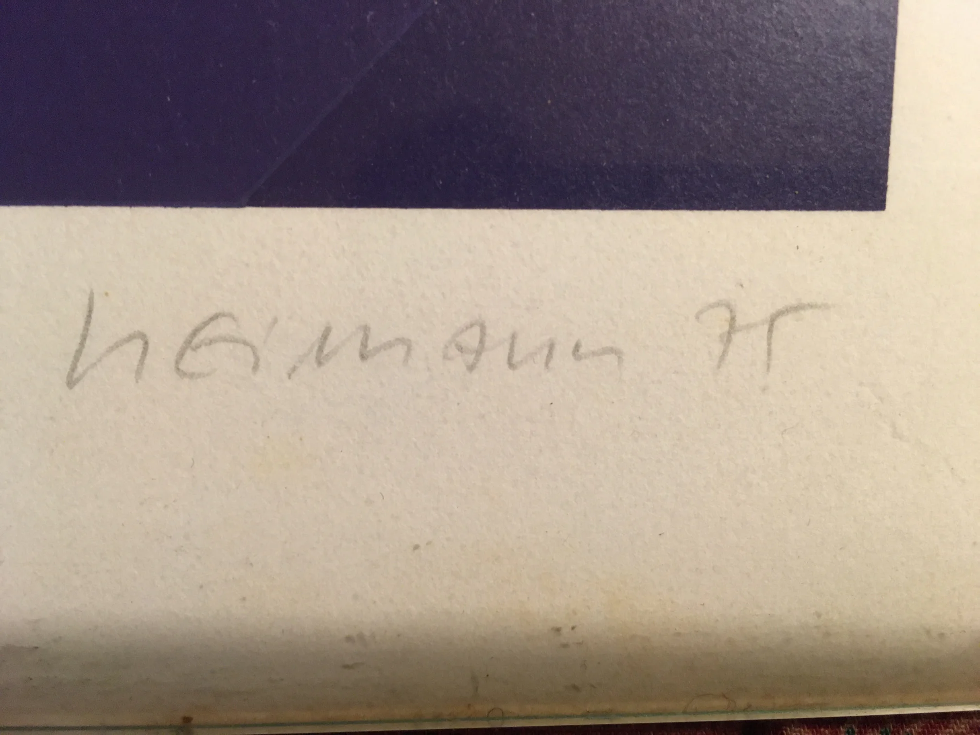 Lithographie Licht Cube