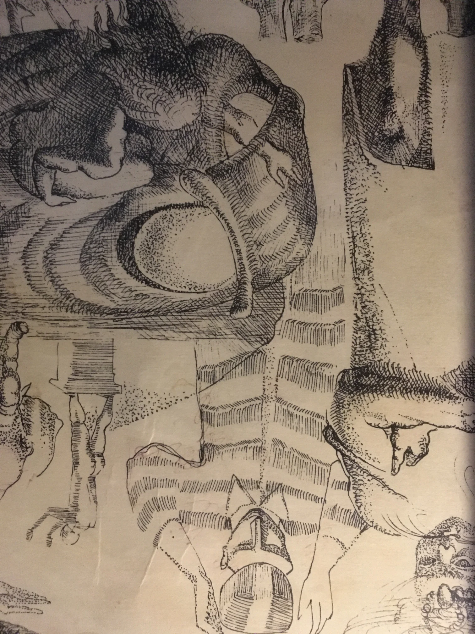 Surrealistisch Russische Zeichnung