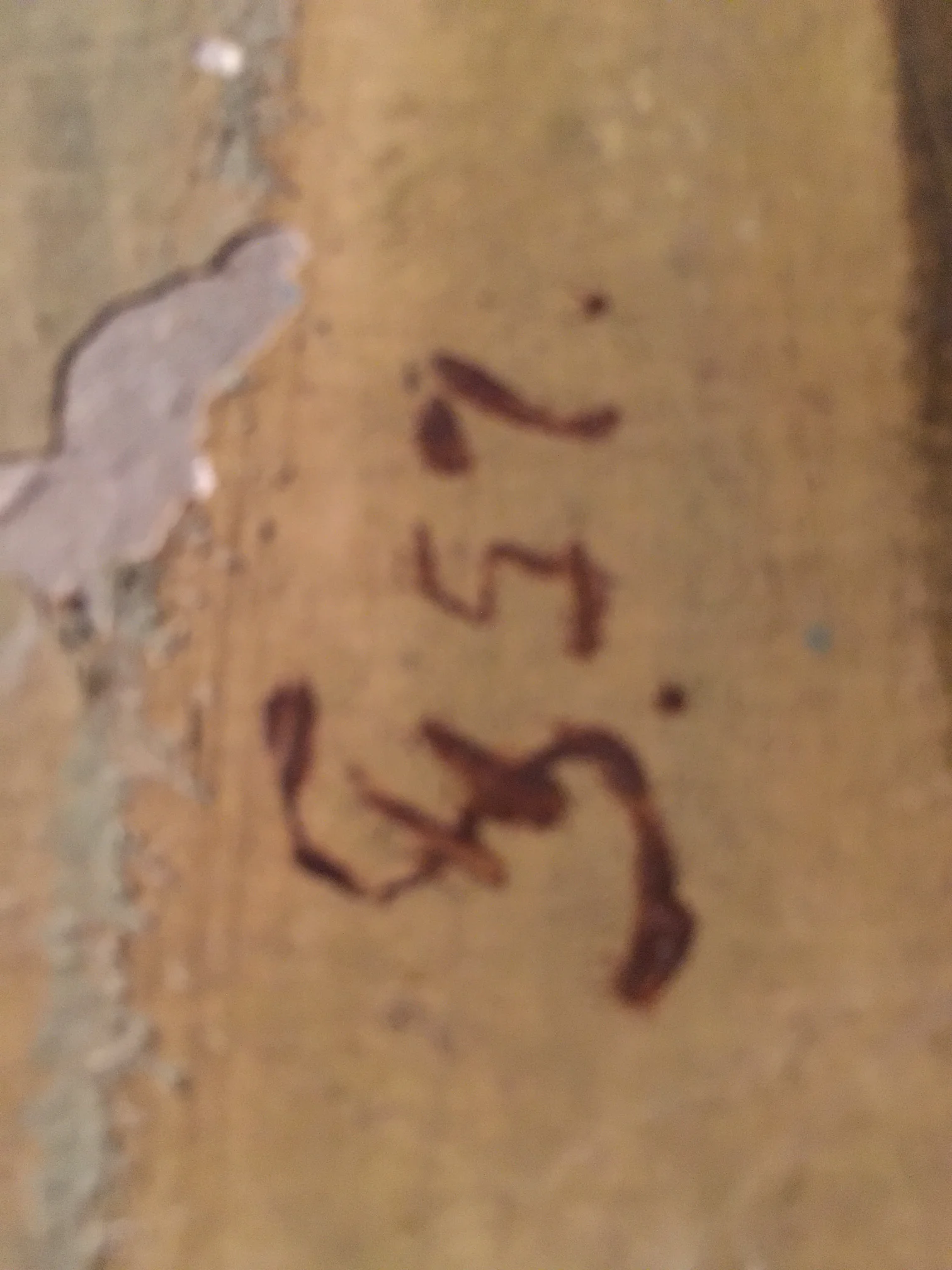 Frau am Strand - Oil auf Karton