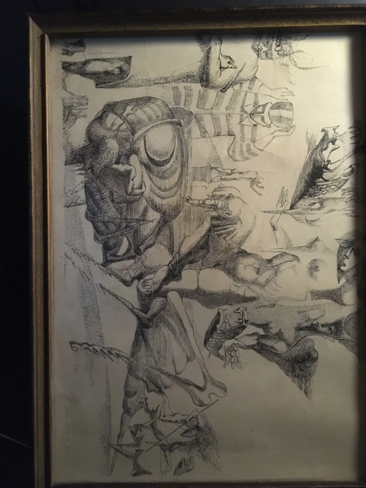 2 Surrealistisch Russische Zeichnung