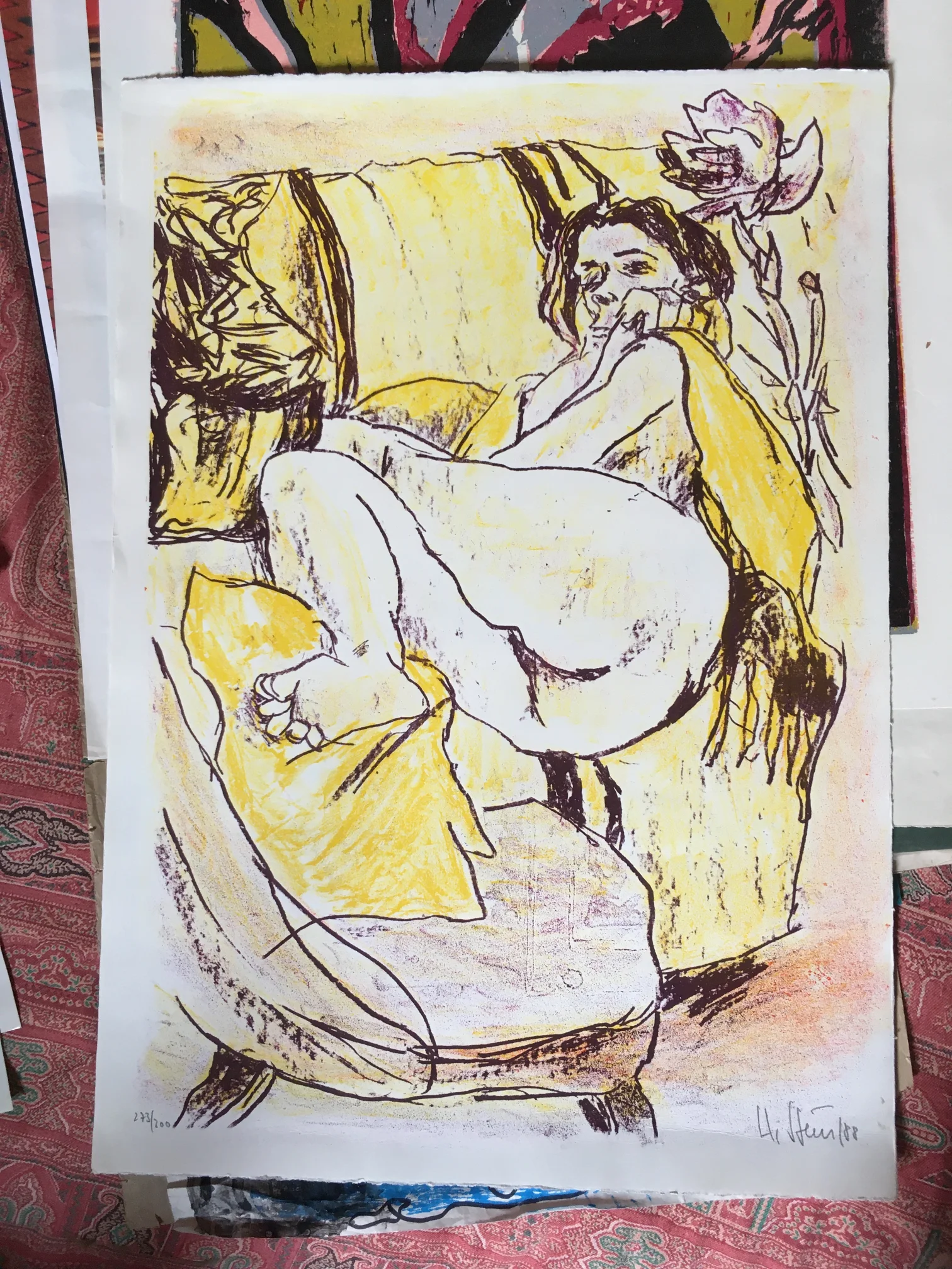 NU ALLONGÉ - H.Stein ???