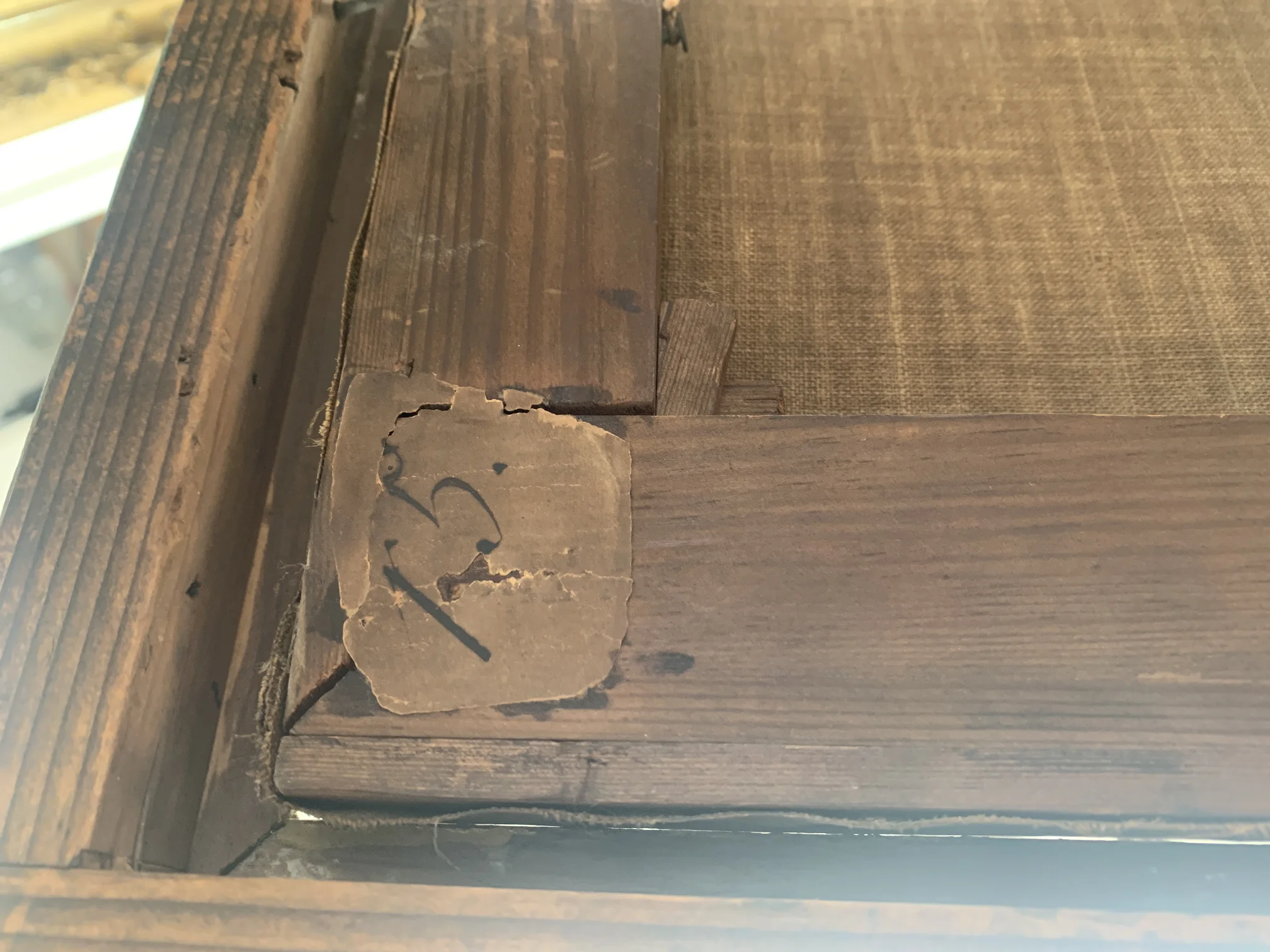 Versteigerungsmarke?