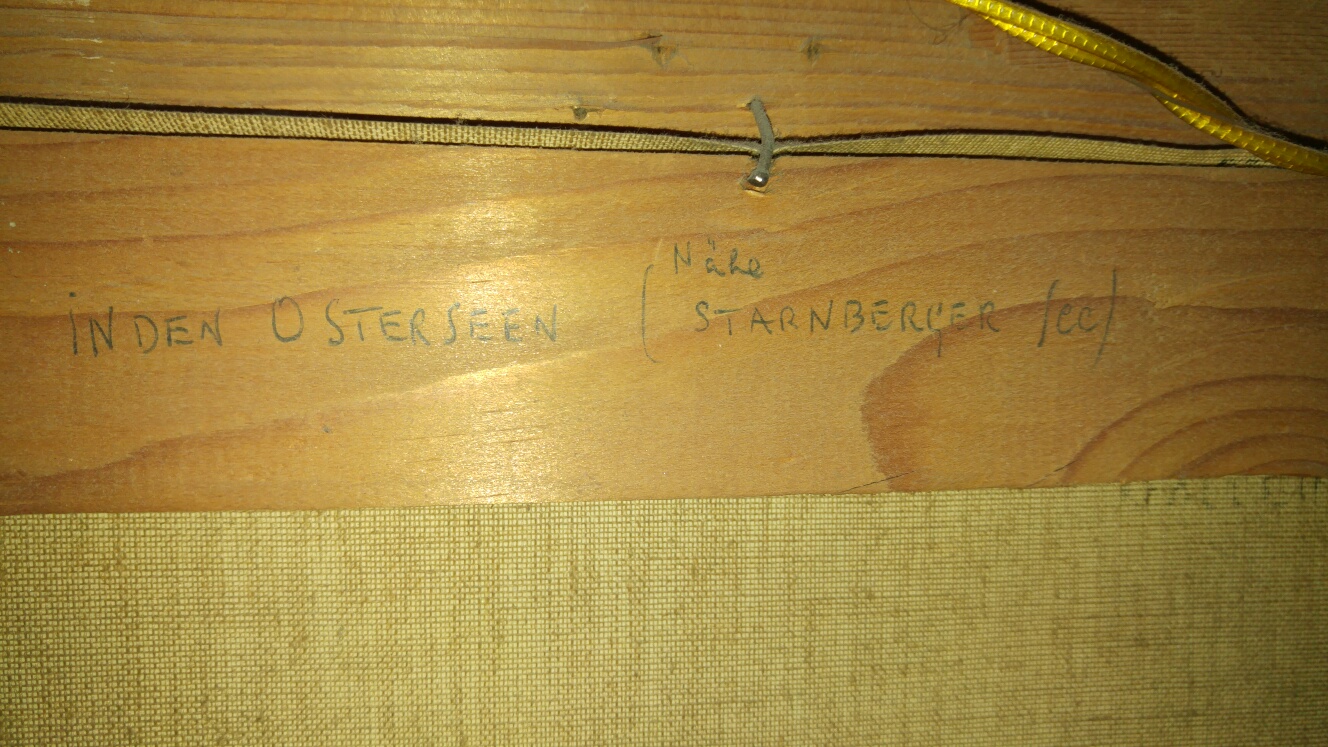 in den Osterseen (Nähe Starnberger See)