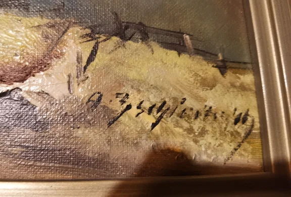 Die leider für mich nicht lesbare Signatur