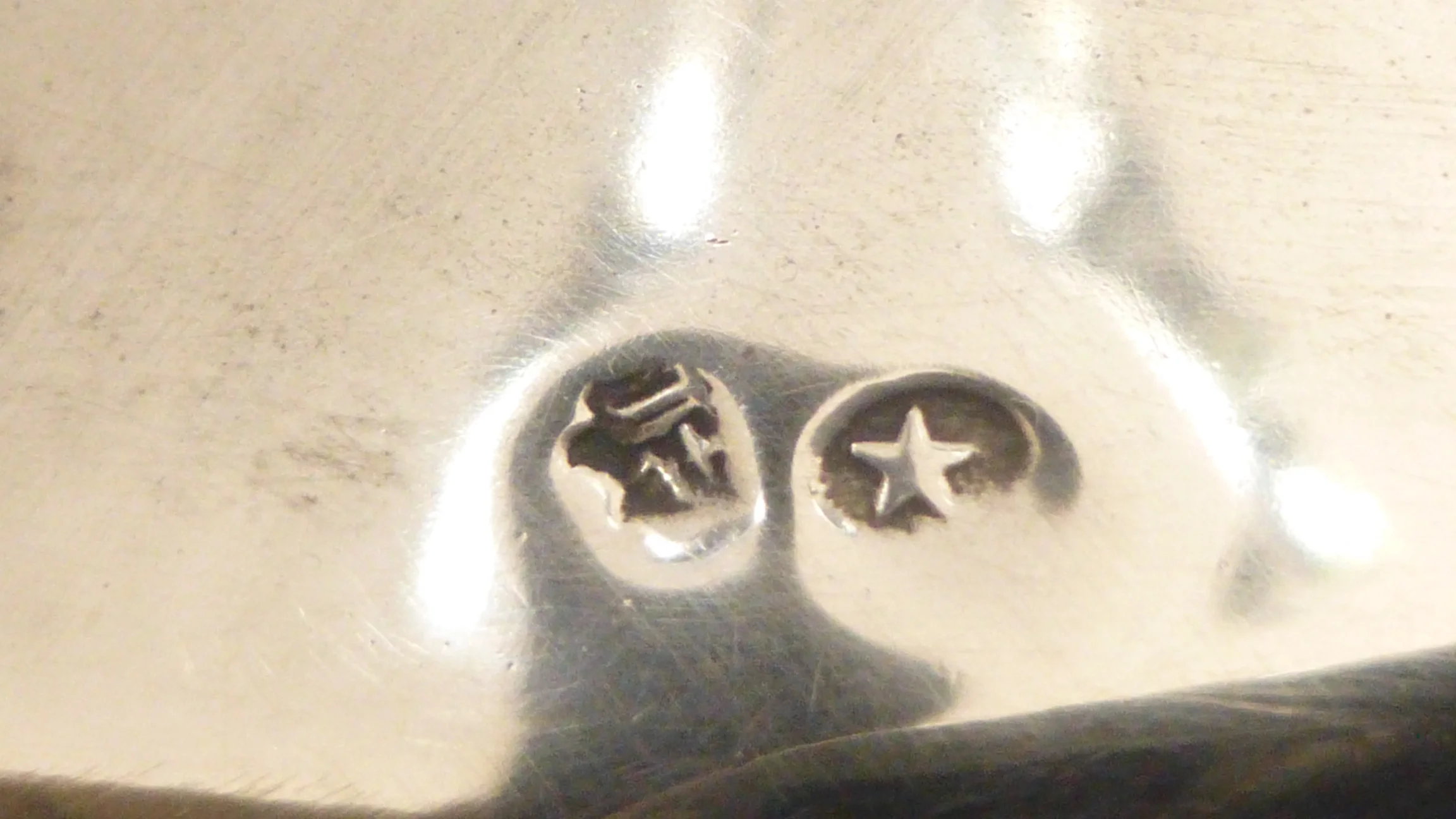 Silberstempel massiv Silberne Kandelaber 915er Silber