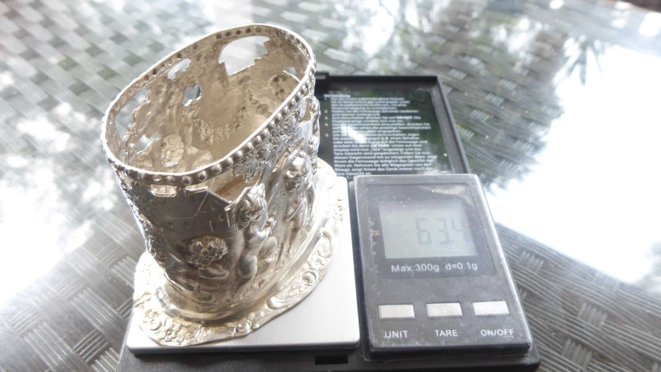Goldwaage ca. 63,4 g