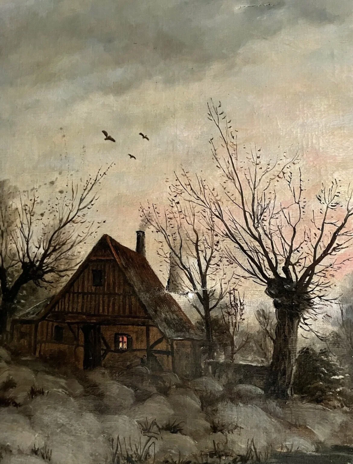 Hier sieht man den Riss