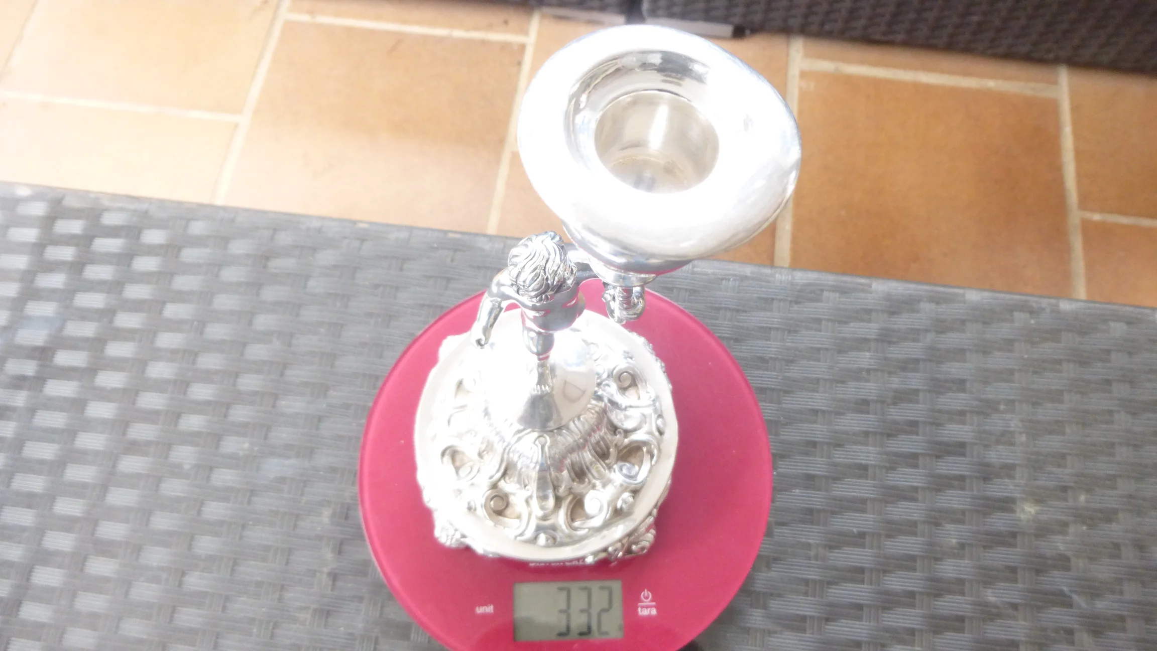 Waage ca. 332 g 915er Silber