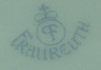Fraureuth Porzellanfrabrik
