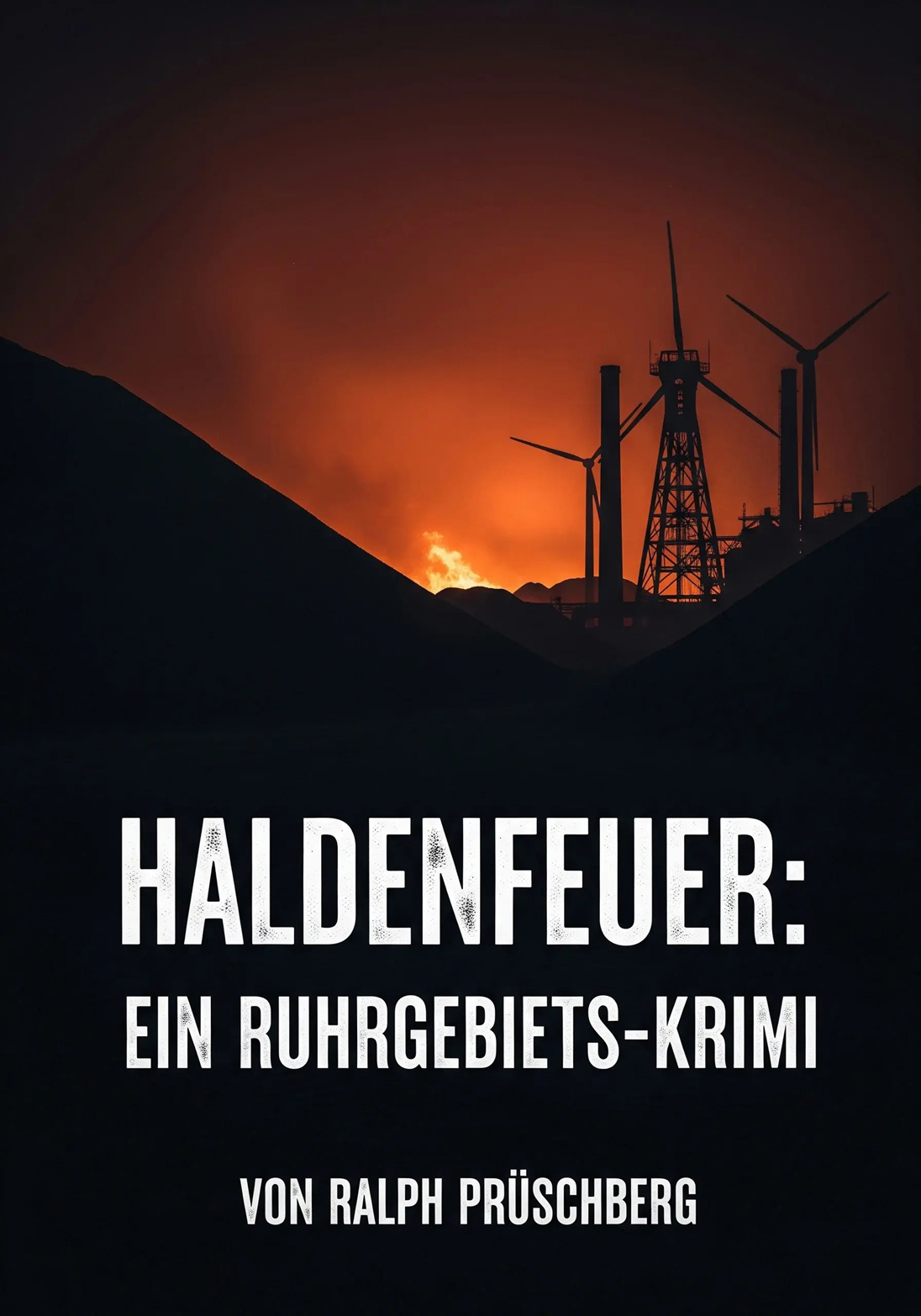 Werbung für das Buch HALDENFEUER